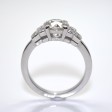 Bijoux récents - Bague solitaire diamant 1,29 ct