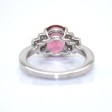 Bijoux récents - Bague tourmaline rose et diamants